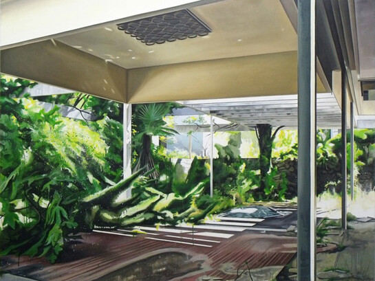 Ross M Brown, Scattered Fragments, 2015, oil on canvas, 130 x 170 cm 