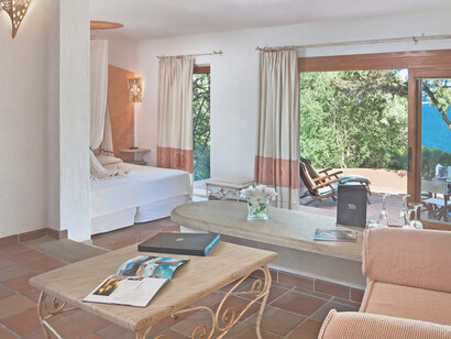 Le Camere dell’Hotel Capo d’Orso in Sardegna 