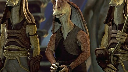 Star Wars. Jar Jar Binks y los gungans