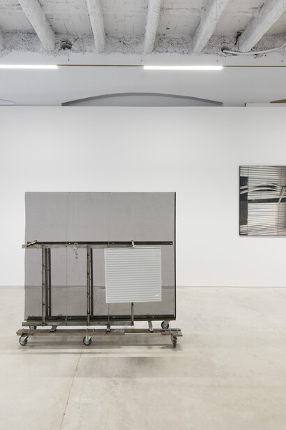 Lucía C. Pino, Karim Rosa, vista de exhibición. Cortesía de Prats Nogueras Blanchard