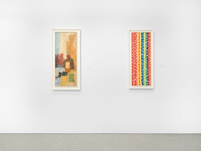 Various artists, 18 women, 50 years, exhibition view. Courtesy of Michael Rosenfeld Gallery