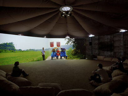 Cao Fei, Dash, exhibition view. Courtesy of Fondazione Prada
