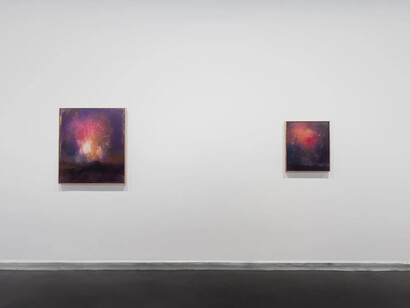 Jake Wood-Evans, Nocturne, exhibition view. Courtesy of Unit Gallery