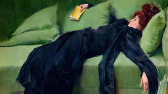 Ramón Casas, Joven decadente (detalle)