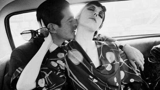 Dennis Hopper, Irving Blum and Peggy Moffitt, 1964
