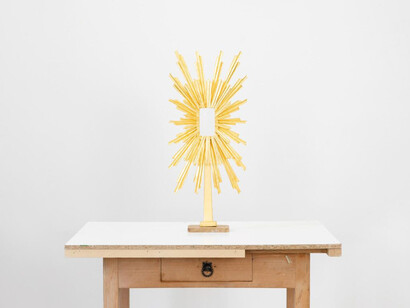 Rosmarie Lukasser, Annäherungen an „...bin im Netz i5.0, exhibition view. Courtesy of Galerie Hubert Winter