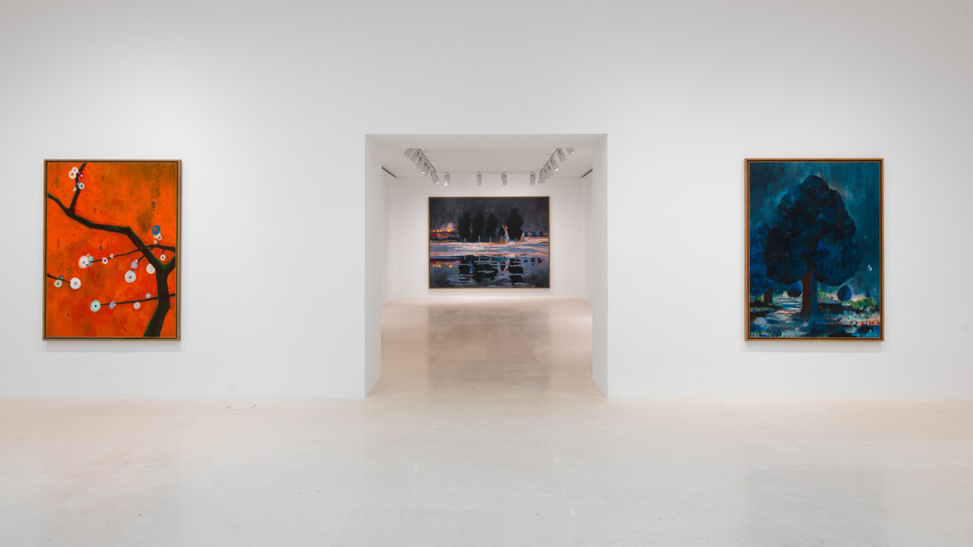 Harold Ancart, Maison Ancart, vue de l'exposition. Avec l'aimable autorisation de Gagosian