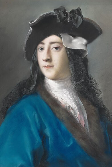 Eighteenth-Century Pastel Portraits. Courtesy of MET 