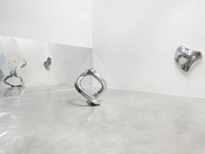 Rizza, Gesto paramétrico, vista da exposição. Cortesia da Zipper Galeria