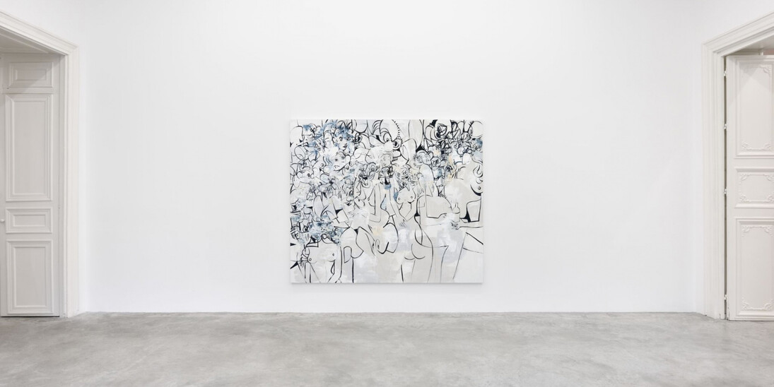 George Condo, Exhibition view. Courtesy of Galerie Almine Rech