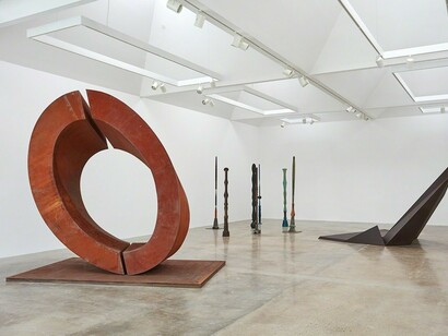 Selected Works 1968 - 2015, Exhibition view. Courtesy of Kayne Griffin Corcoran