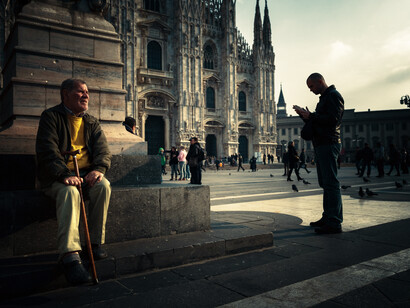 Jacques Pion – Meditazione - Piazza Duomo 2017