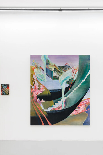 Clément Bedel, Final glimmer, first breath, exhibition view. Courtesy of Galerie Kandlhofer