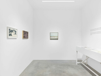 Carol Rhodes, Sites, exhibition view. Courtesy of Alison Jacques Gallery