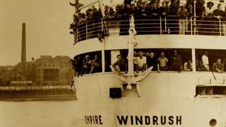 El «Empire Windrush» llega a Londres (1948)