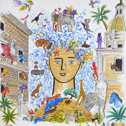 Kazumi Yoshida, Utopia. Courtesy of Loggiato San Bartolomeo 