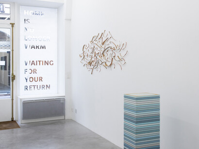 Marco Godinho, The reminder of the winds, vue de l’exposition. Avec l’aimable autorisation de la Galerie Alberta Pane