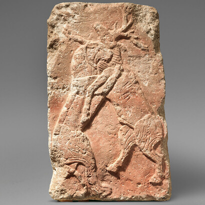 Orthostat relief: lion attacking a deer
ca. 10th−9th century B.C.
Hittite