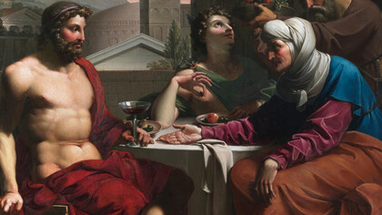 Giove e Mercurio si rivelano a Filemone a a Bauci