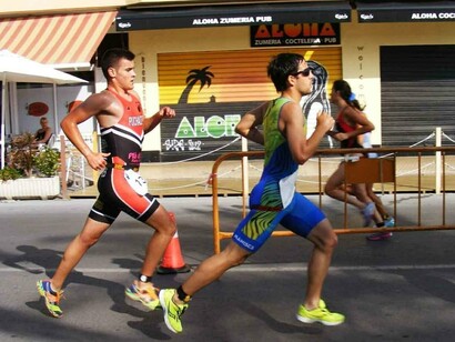 Prueba de atletismo en el triatlón