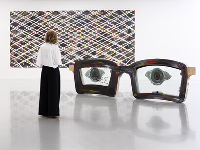 Jean Katambayi Mukendi, Ratio, exhibition view. Courtesy of M HKA
