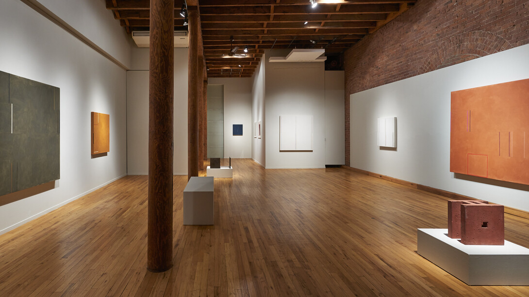 Installation view of "César Paternosto, Rhythm of the Line", Courtesy of Cecilia de Torres, Ltd., New York, 2019
 