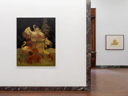 Dominique Fung, The trace of things, veduta della mostra. Cortesia di Galleria Massimo De Carlo