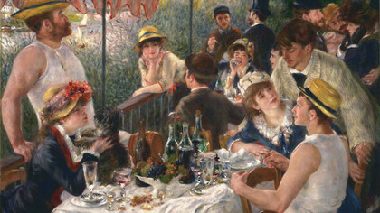 La alegría del escroto vista por Renoir: «El almuerzo de los remeros» (1881)
