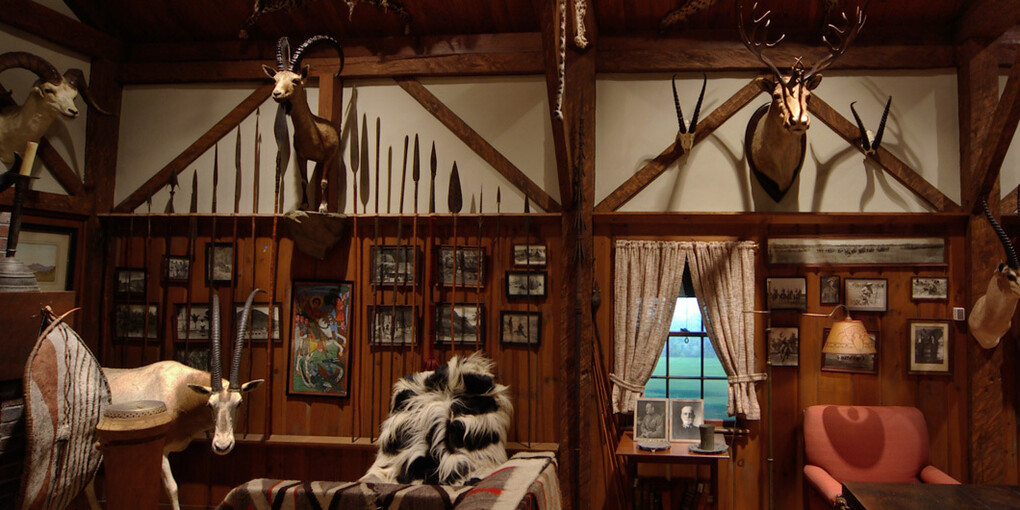 The Colby Trophy Room. Courtesy of Museum of Science