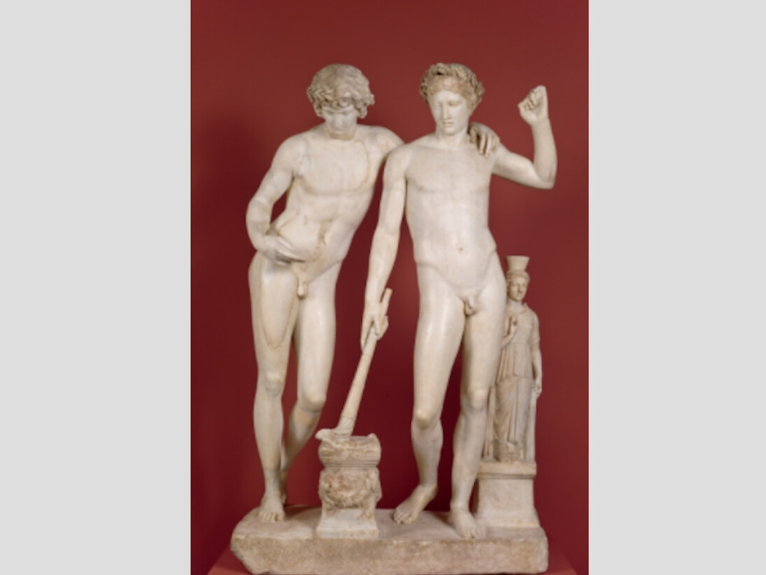 Orestes y Pílades o Grupo de San Ildefonso
Hacia 10 a.C.. Mármol blanco de Carrara, 161 x 106 cm. Courtesy of Museo del Prado
