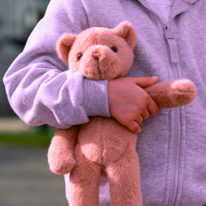 A tiny pink teddy bear, the real reason the legend of Thomas never came true