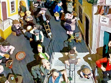 Museu do fado, em Lisboa, Portugal. Caminhar pelo calçadão, sentir o cheiro do sal, ver o pôr do sol tingindo o céu de dourado  era como respirar pela primeira vez depois de muito tempo. Ali, eu pensava em tudo o que tinha deixado no Brasil, mas também sentia uma gratidão imensa por estar onde estava