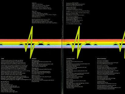 I crediti di “The dark side of the moon”