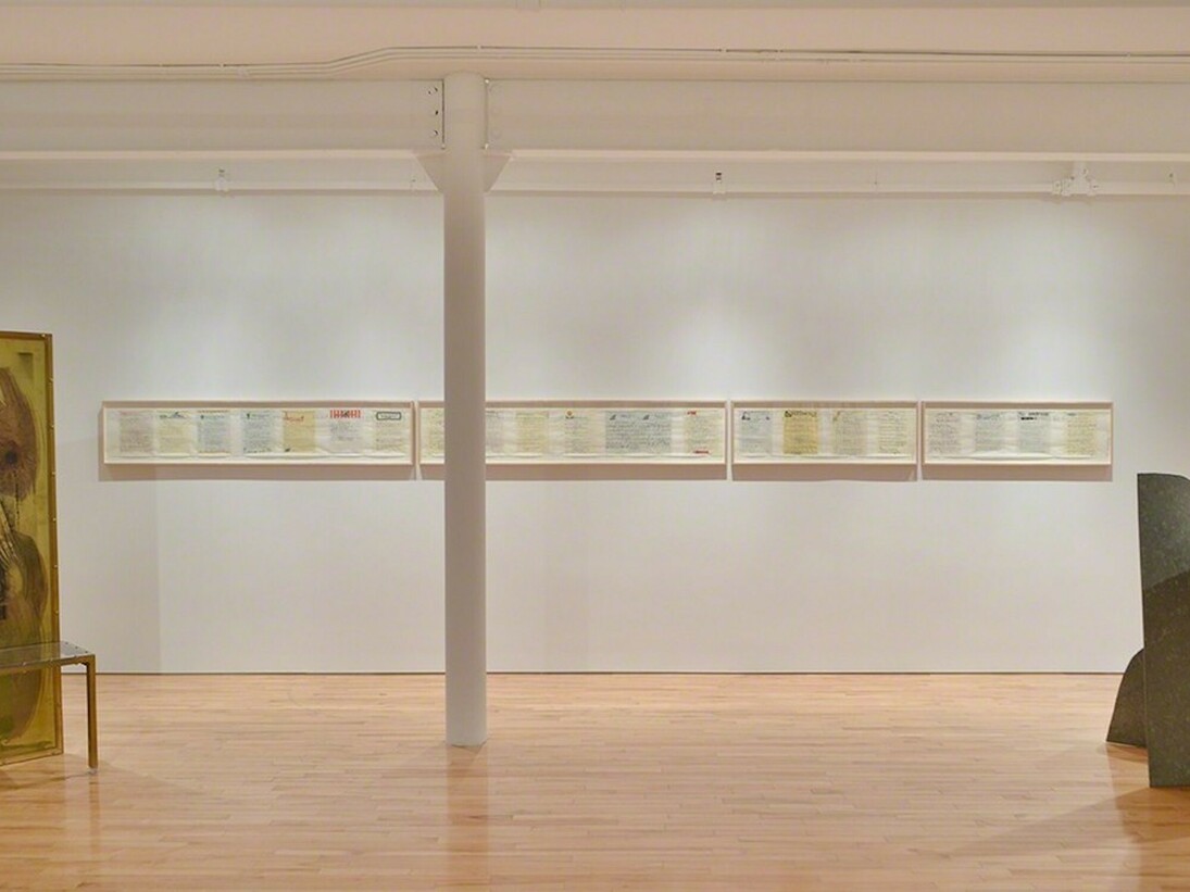 West Gallery, Exhibition view. West Gallery, Exhibition view. Courtesy of Gemini G.E.L at Joni Moisant Weyl 