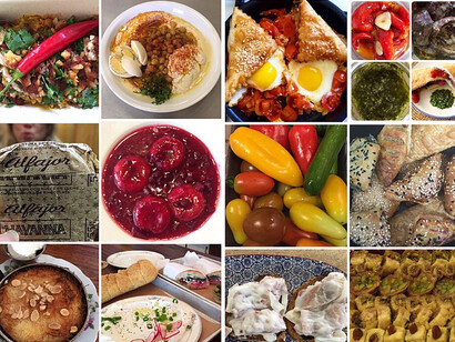 Israeli fusion food, photo by Dana Erlich