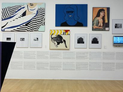 Exhibition from the collections (...), exhibition view. Courtesy of Moderna galerija