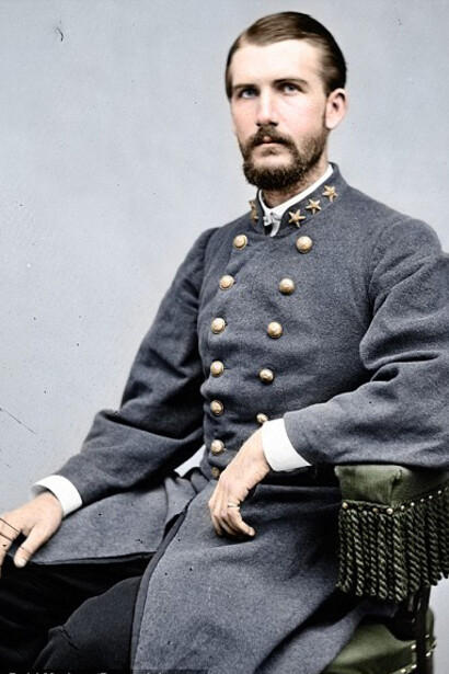 Colonel J.B. Duman, colorization Mads Dahl Madsen  Dynamichrome 