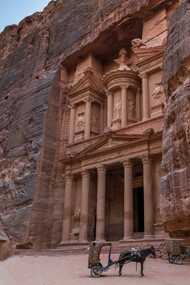 Ruínas em Petra, Jordânia