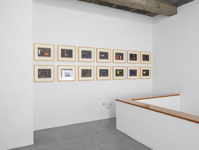 Florentino Díaz, VALC, la nueva ca-sa-có-mo-da, vista de exhibición. Cortesía de Trinta Arte Contemporáneo