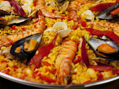 Paella de mariscos