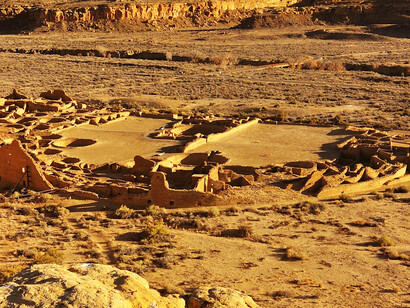 Pueblo Bonito in New Mexico's San Juan Basin. Photo courtesy of Nate Crabtree