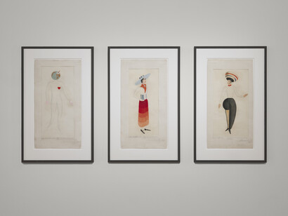 Xanti Schawinsky, Play, life, illusion, a retrospective, Ausstellungsansicht. Mit freundlicher Genehmigung des Mudam Luxemburg