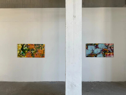 John Cronin, Fictional fictions, exhibition view. Courtesy of Green On Red Gallery
