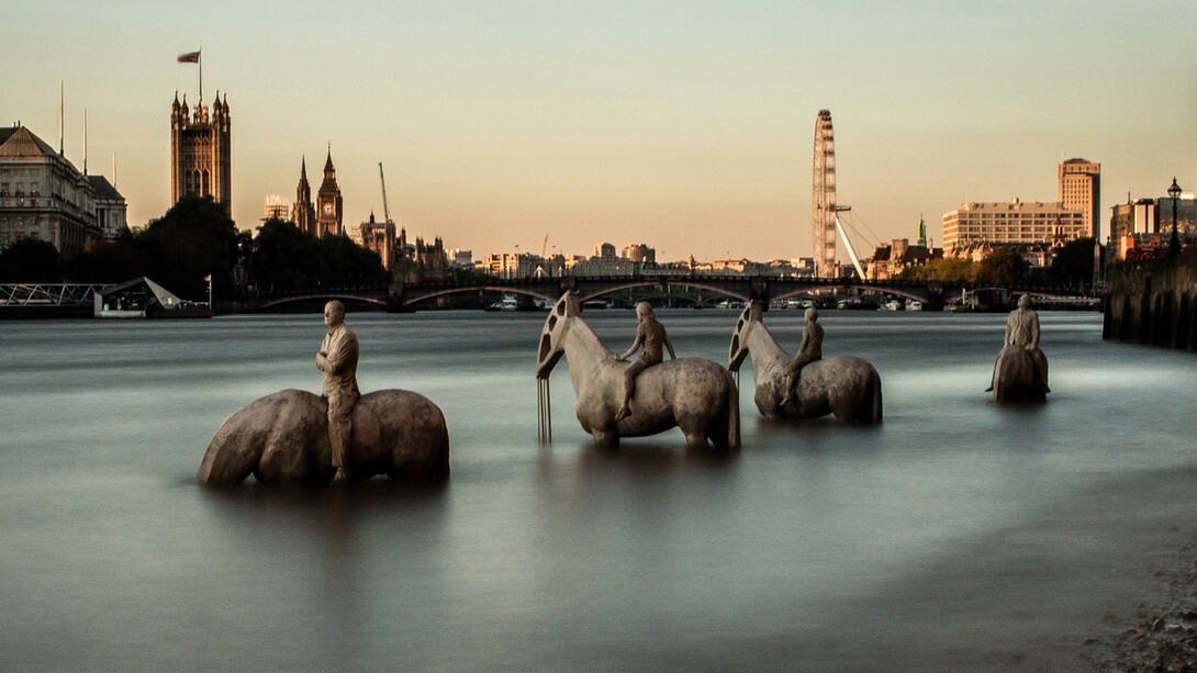 Jason deCaires Taylor, Conjunto escultórico «La marea creciente»