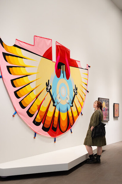 Arts of indigenous America, exhibition view. Courtesy of De Young Museum