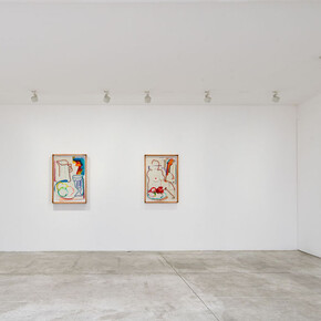 Stefan Nikolaev, The innocent eye, vue de l'exposition. Avec l'aimable autorisation de Michel Rein