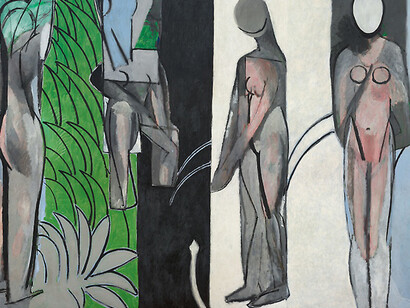 Henri Matisse, French, 1869–1954
Bathers by a River, March 1909/10, May-November 1913, and early spring 1916-October (?) 1917