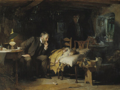 Luco Fildes- El doctor