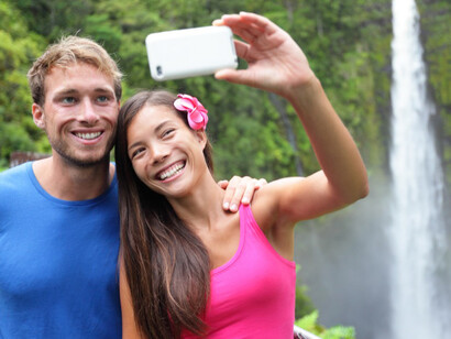 Un selfie para inmortalizar el momento