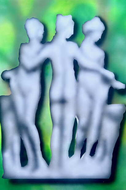 Timothy Gatenby, The three graces, 2025. Courtesy of Blond Contemporary